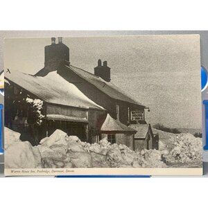 Warren House Inn Postcard - Historic Dartmoor, Devon